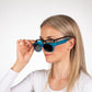 DC-POL-2040-C7 -BLAU HI-Die Überbrille, ideal für Brillenträger