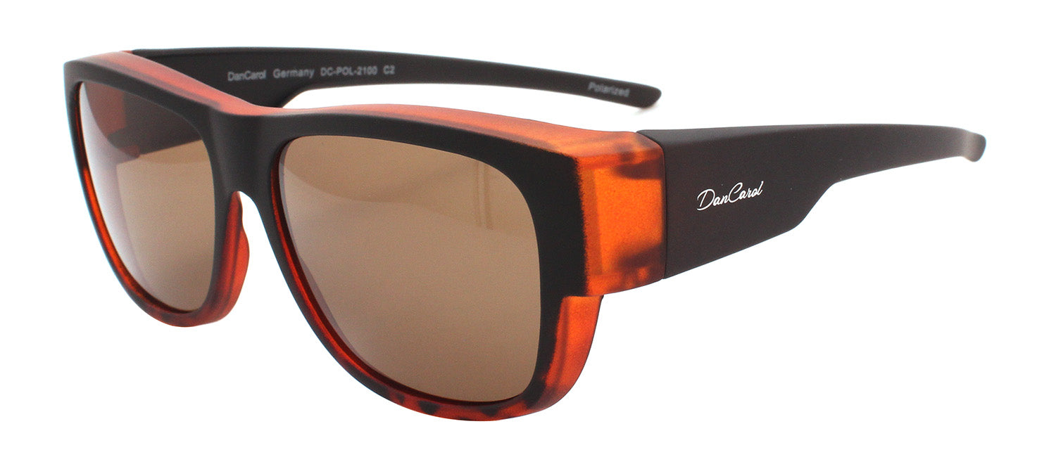 DanCarol Sonnenbrille Mit Polarisierten Gläsern - DC-PZ-2107-C-2, Für Besseren Sehkomfort Im Freien